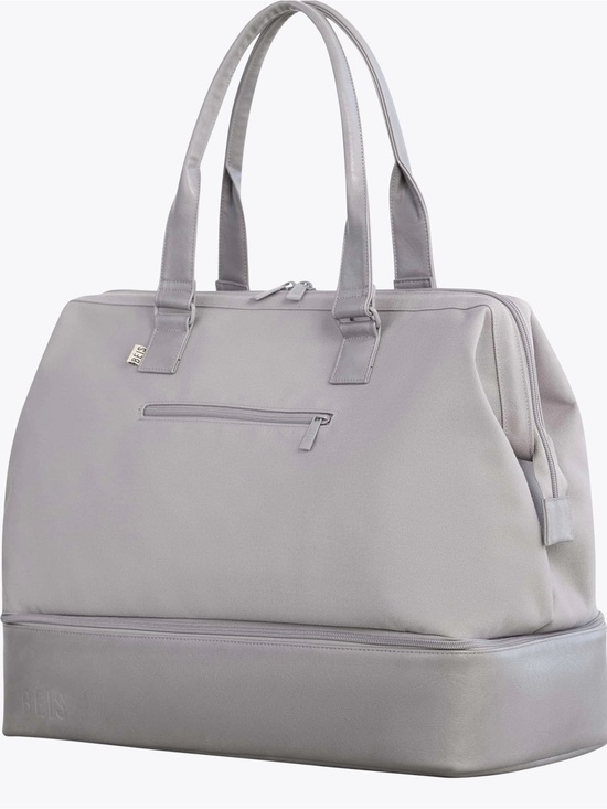 BEIS Handbags - Beis The Weekender Travel Carry-On Bag Luggage in Grey